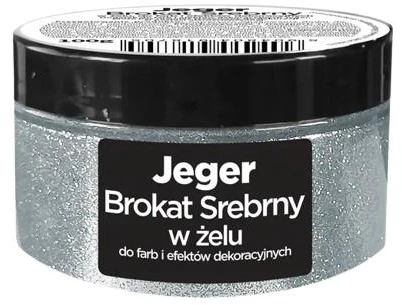 Spec. paskirties dažai, sienoms Jeger Brokat Sidabrinis, sidabro sp., 0.1 l