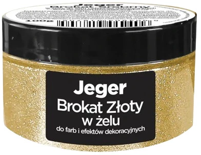 Spec. paskirties dažai Jeger Gelis Brokat GOLD. aukso. 0.1 l