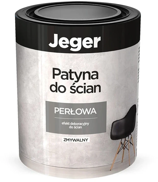 Spec. paskirties dažai, sienoms Jeger Patine Pearl, perlo sp., 0.75 l