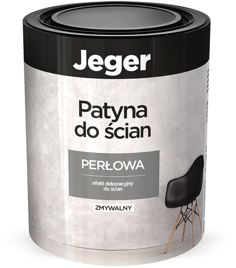 Spec. paskirties dažai, sienoms Jeger Patine Pearl, perlo sp., 0.75 l