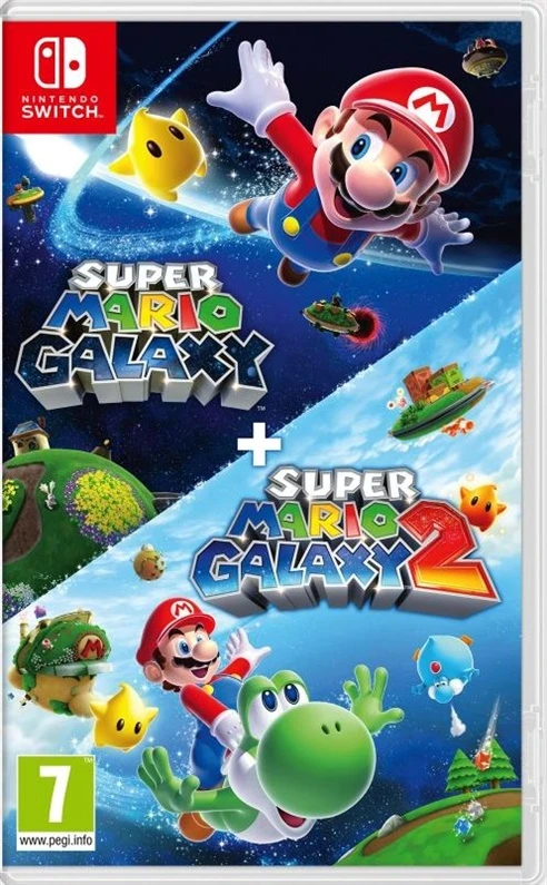 GAME NINTENDO SUPER MARIO GALAXY/SUPER MARIO GALAXY 2
