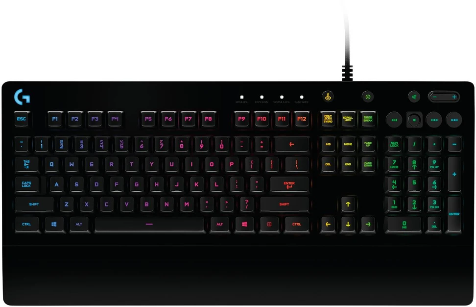 Žaidimų Klaviatūra Logitech G213 Prodigy RGB, US išdėstymas