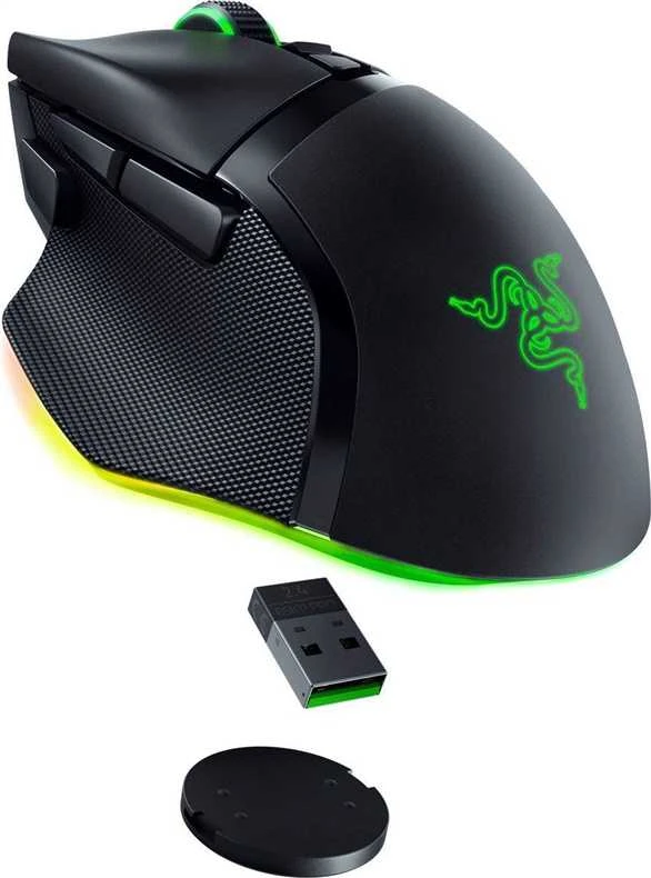 Belaidė žaidimų pelė Razer Basilisk V3 Pro, Juodos spalvos