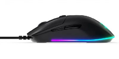 Žaidimų pelė SteelSeries su laidu Rival 3, Juodos spalvos