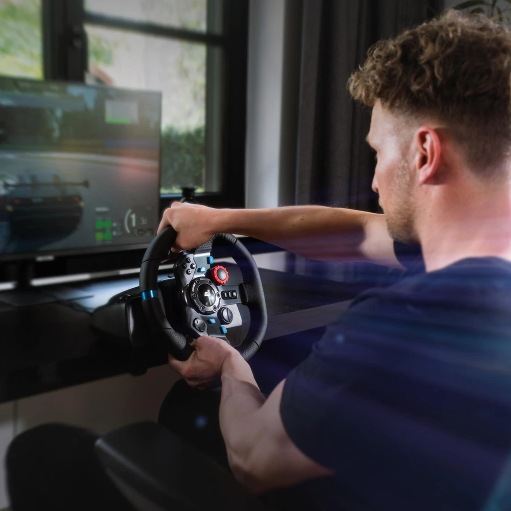 Žaidimų vairas Logitech G29 Driving Force PS5/PS4 PS3//PC Gaming steering wheel