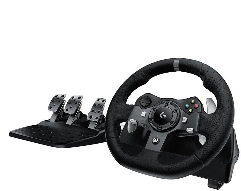 VAIRAS ŽAIDIMŲ LOGITECH G920+AUSINĖS G335 JUODOS