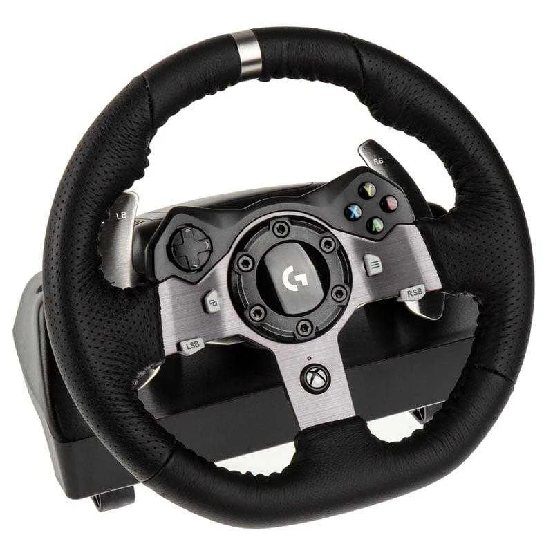 Logitech G920 Driving Force žaidimų vairas skirtas Xbox One ir PC su pedalais