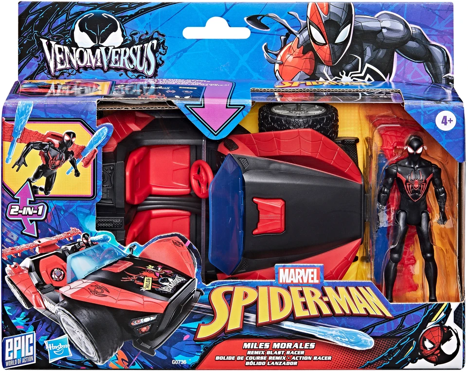 Hasbro ŽMOGUS-VORAS žaidimų rinkinys „Žmogus-voras“ ir Milesas Moralesas, 10 cm