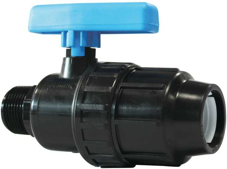 Slėginių vamzdžių ventilis Perla Ø20mm x ½” su išor. sr