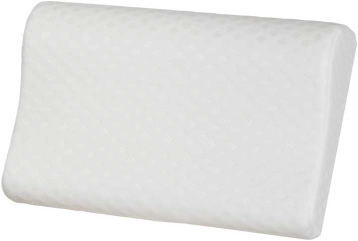 Pagalvė Okko Anatomic Wave, balta, 30 cm x 47 cm
