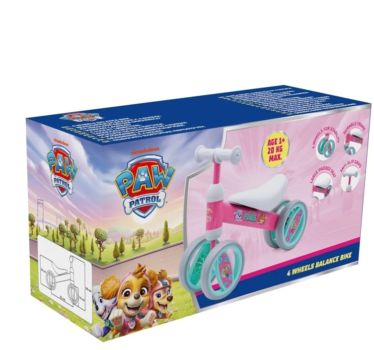 Paw_Patrol Vaikiškas dviratis Septynios letenėlės patruliai