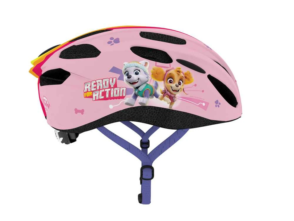 Spin Master Ķivere velobraukšanai bērniem Paw Patrol, rozā krās., 52-56 cm