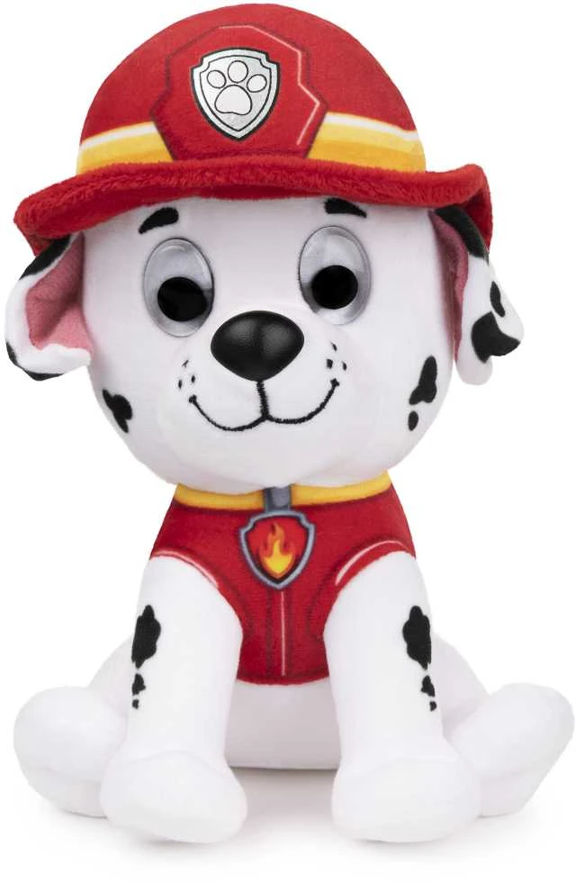 PAW PATROL Pliušinis šuniukas-patrulis MARSHALL, 15cm