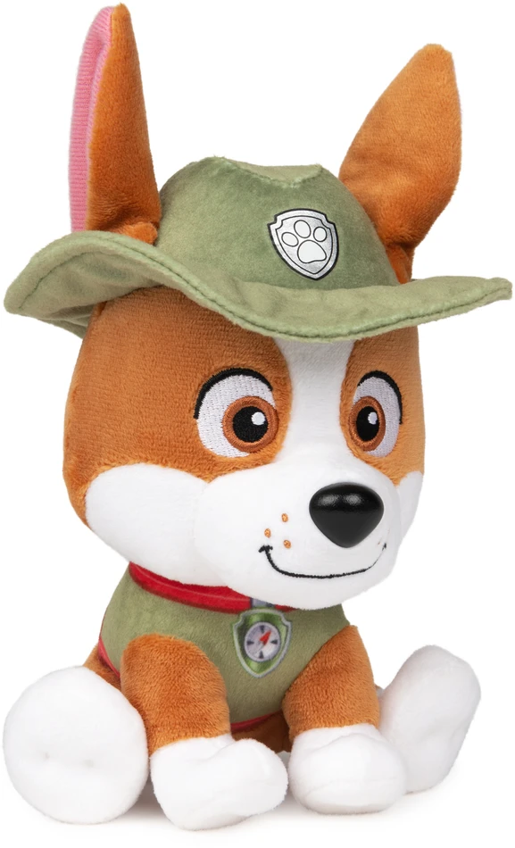 Spin Master PAW PATROL Pliušinis šunytis Tracker, 15 cm