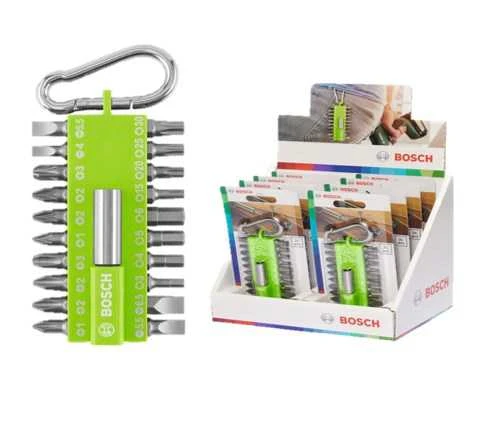 Bosch 21 dalių suktuvo antgaliu komplektas