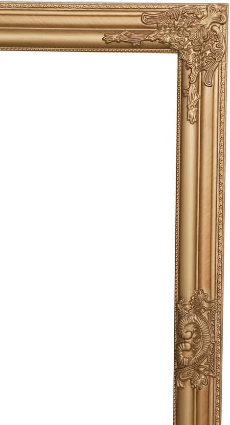Sieninis veidrodis Domoletti TM098, 70 cm x 90 cm, auksinis