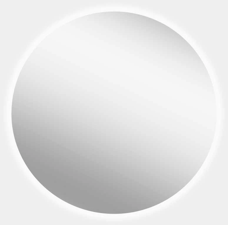 Masterjero BD meno veidrodis Luna apvalus vonios veidrodis su LED apšvietimu, 70 cm skersmens