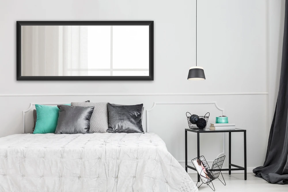 M_M MARIE MIRROR 78X178 CM Juodas