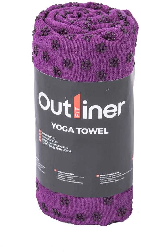 Sportinis rankšluostis Outliner LS375 LS3751, violetinė spalva, 183 cm x 61 cm