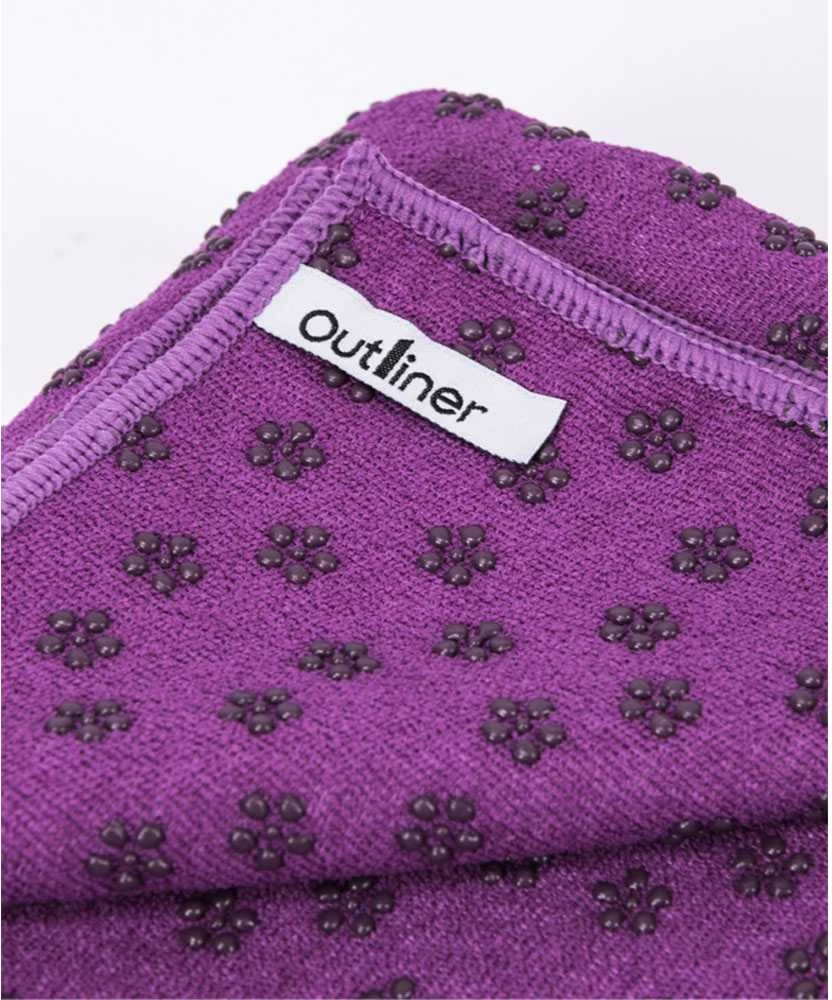 Sportinis rankšluostis Outliner LS375 LS3751, violetinė spalva, 183 cm x 61 cm