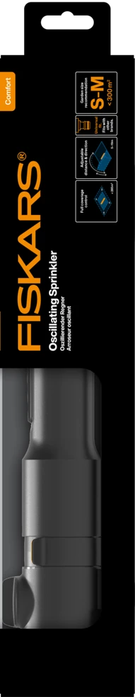 Fiskars Comfort švytuoklinis purkštuvas M