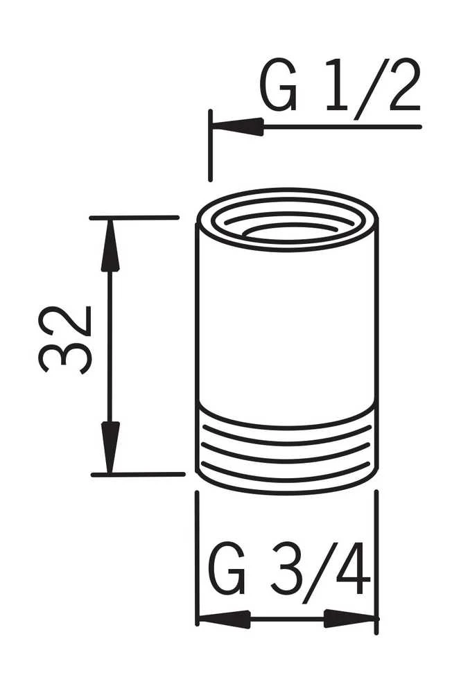 Įmova Oras 158691, 1/2'', 3/4''