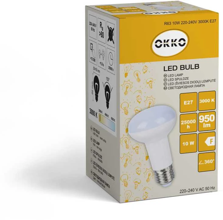 Okko Canyon BULB LED R63 10W E27 830 120 950LM 15KH