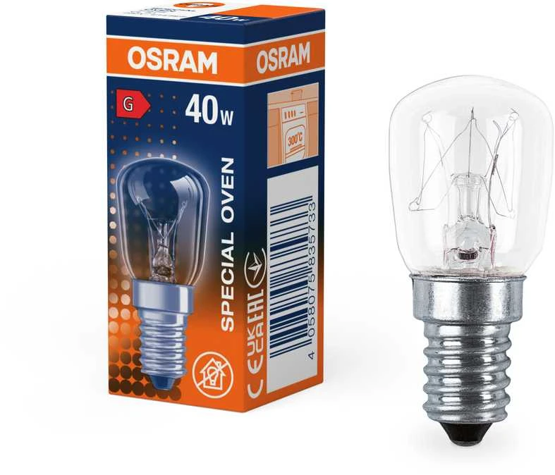 Osram LEMPA KAITRINĖ E14 40W 300LM 2600K 230V ORKAITEI