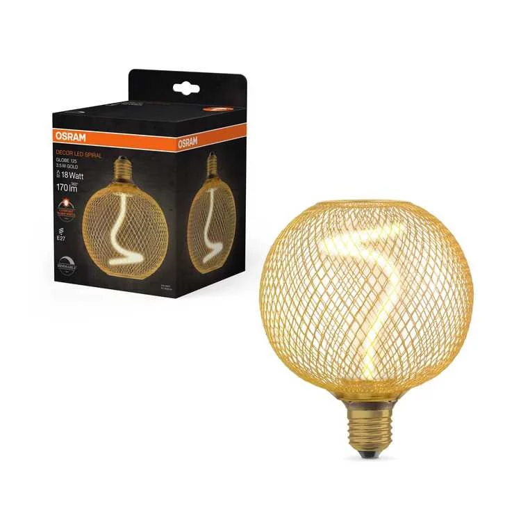 Lemputė Osram LED, 1800 °K, E27, 3.5 W, 170 lm