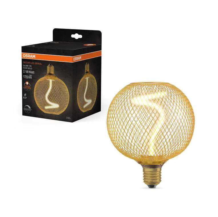 Lemputė Osram LED, 1800 °K, E27, 3.5 W, 170 lm