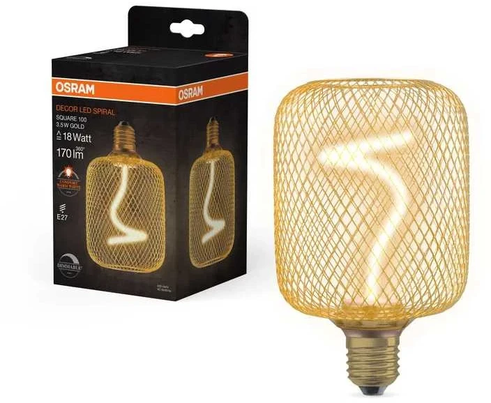 Spuldze Osram LED, 1800 °K, E27, 3.5 W, 170 lm