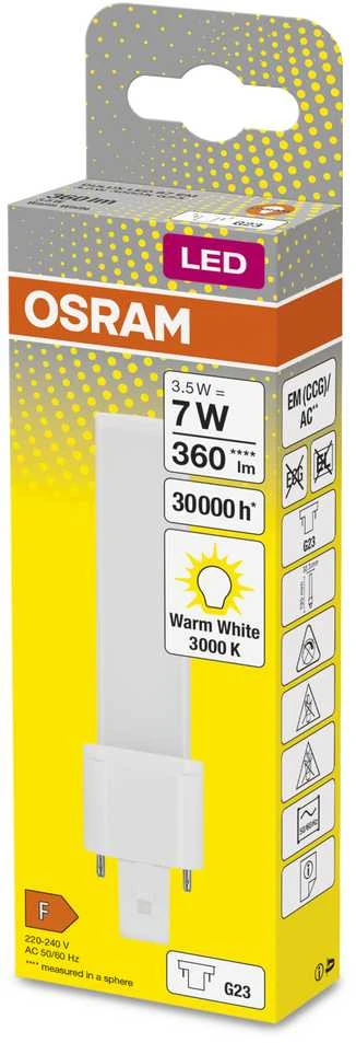 Osram ŻAR.LED S EM&AC MAINS 3.5W 830 G23