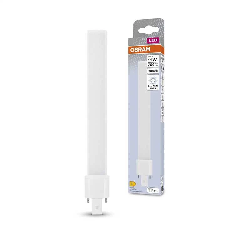 6W LED lemputė OSRAM DULUX S LED EM & AC MAINS, G23, 4000K