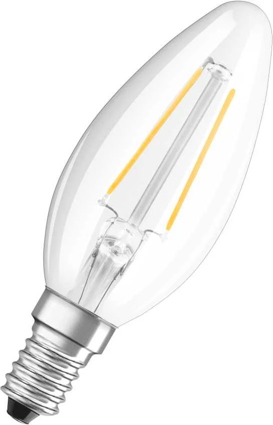 Osram LED lemputė 2,5 W 827 CLR E14