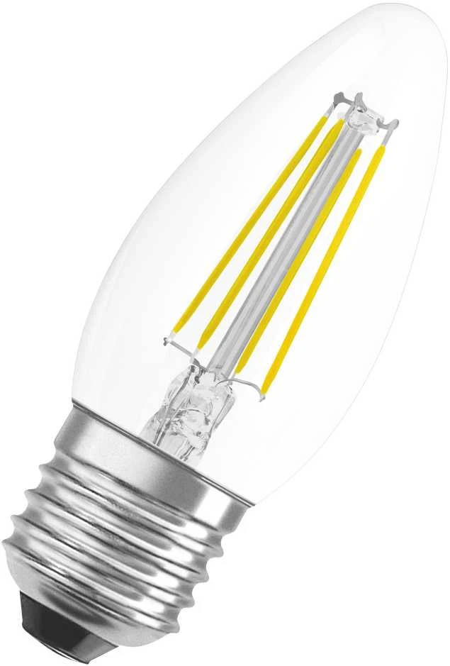 LEMPUTĖ OSRAM LED FILAMENTINĖ,B35, E27, 3.4/4W, 470LM, 2700K
