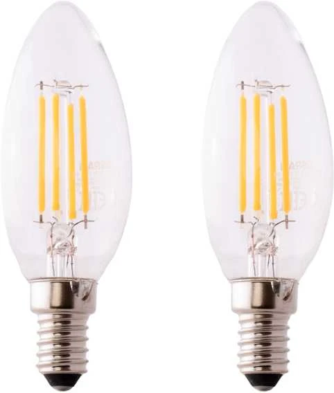 Lemputė Osram LED, B40, šiltai balta, E14, 4 W, 470 lm