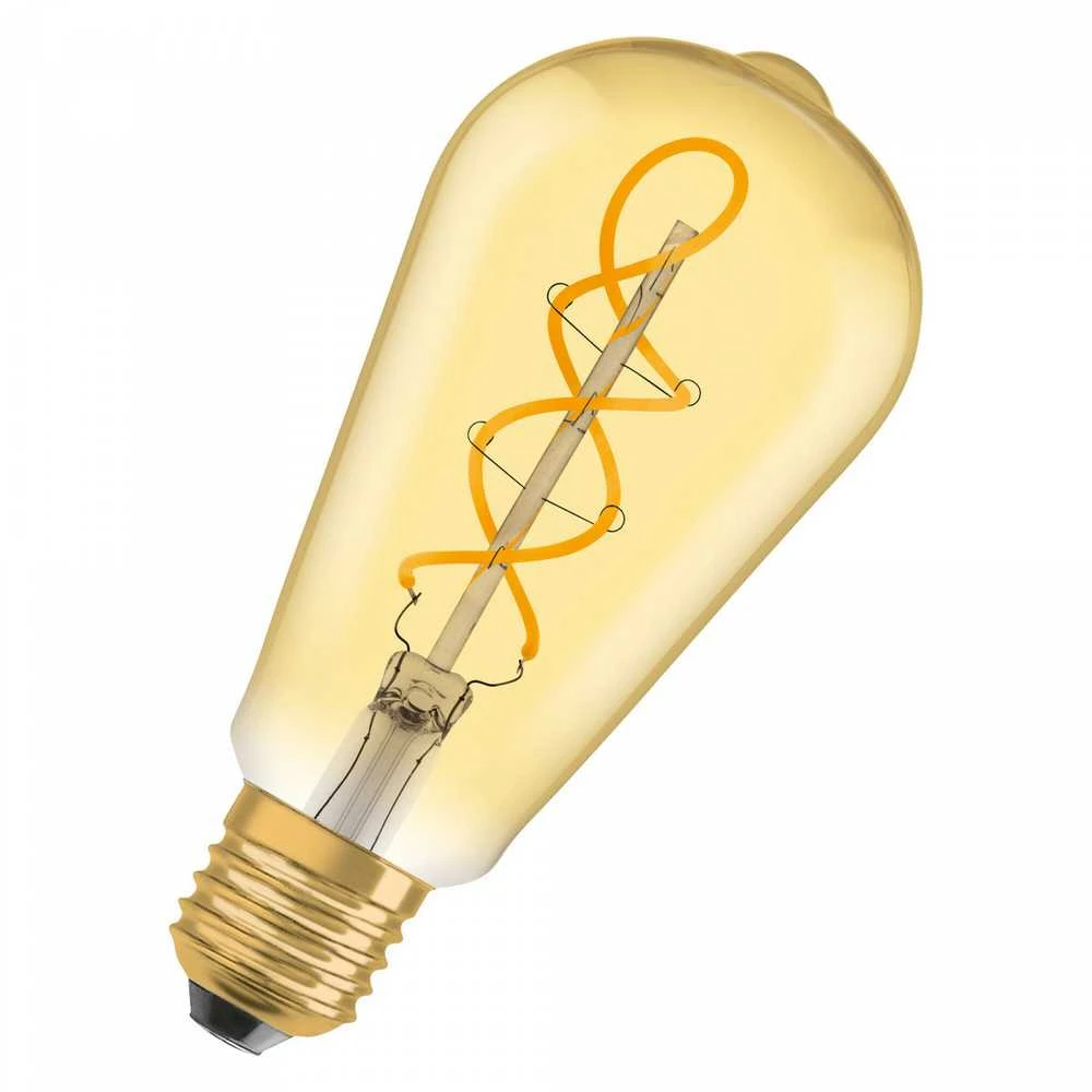 Osram 4W LED lemputė VINTAGE 1906, E27, aukso sp., 2000K