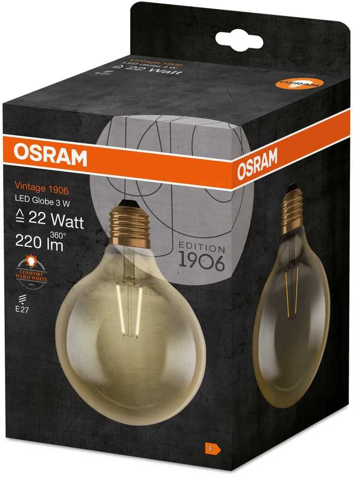 Candellux LED lemputė Vintage 1906© LED 22 2.8 W/2500K E27