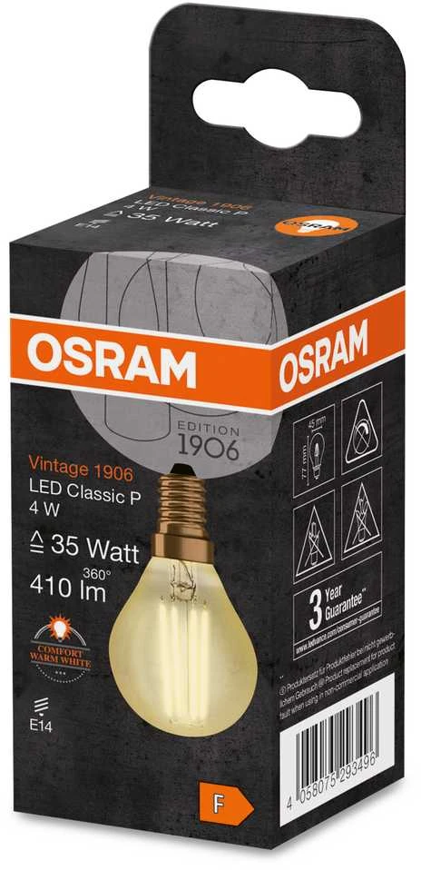 Candellux LED lemputė Vintage 1906© LED 36 4.5 W/2400K E14