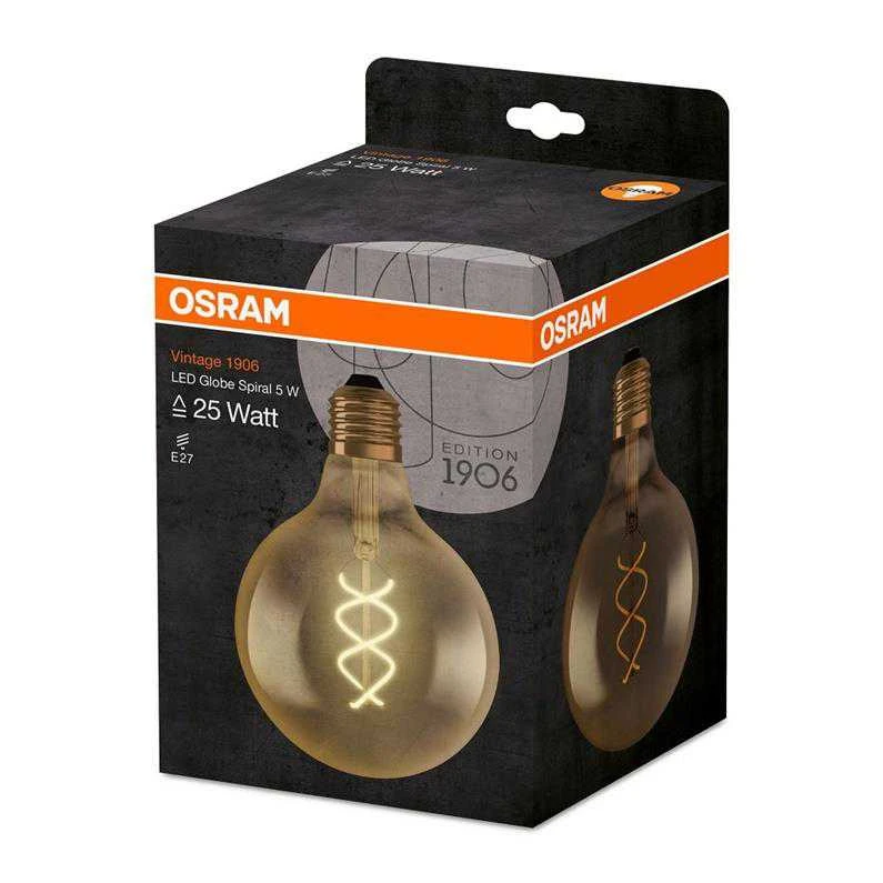 Spuldze Osram LED, G25, 2000 °K, E27, 5 W, 300 lm