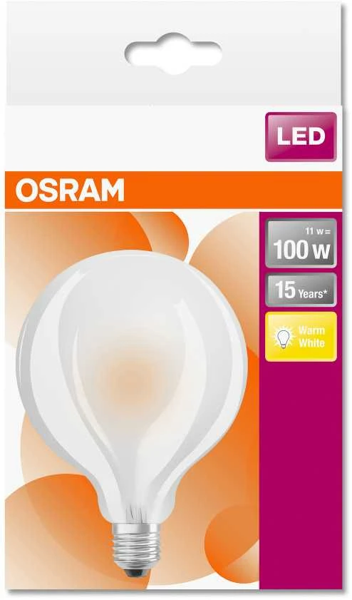Osram ŻAR.LED GL95 11W 827 FR E27