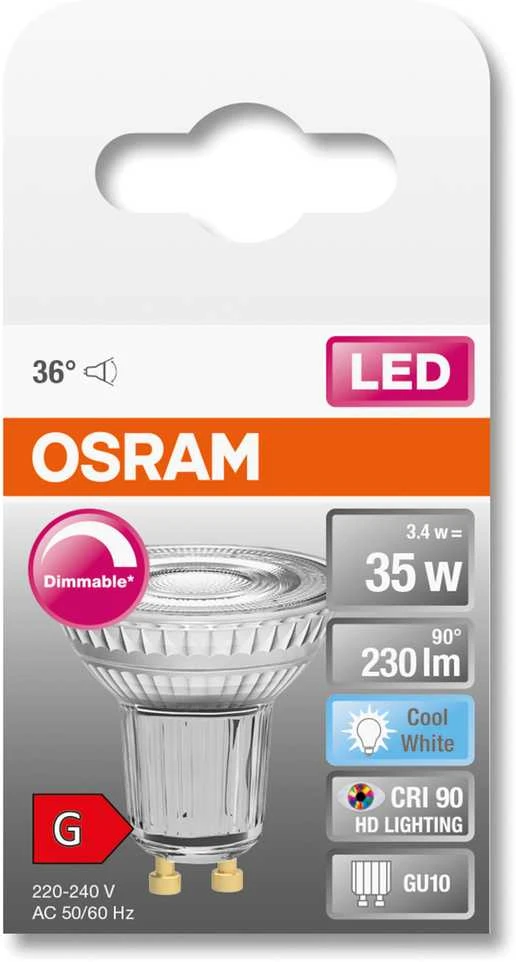 Osram ŻAR.LED SUPR 3.4W 940 GU10