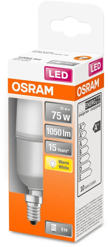 Osram LED žvaigždės formos lazdelė | E14 | 10 W | Šiltai Balta