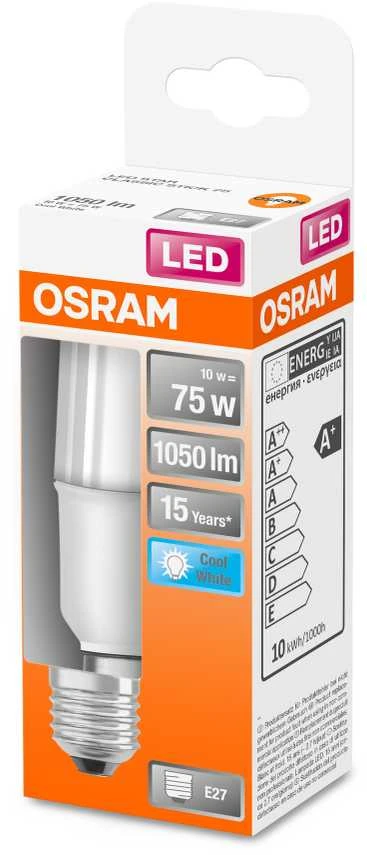Lemputė Osram LED, S15, 4000 °K, E27, 10 W, 1055 lm