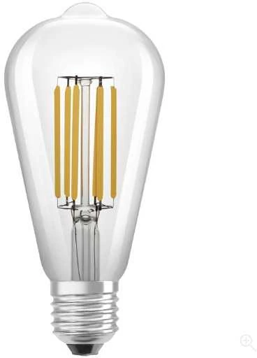 Osram LED LEMPUTĖ, ST64, E27, 4W, 830, 840LM, FILAMENTINĖ, ULTRA
