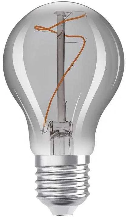 Lemputė Osram Vintage Smoke LED, A60, 1800 °K, E27, 3.4 W, 100 lm