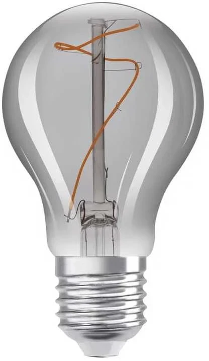 Lemputė Osram Vintage Smoke LED, A60, 1800 °K, E27, 3.4 W, 100 lm