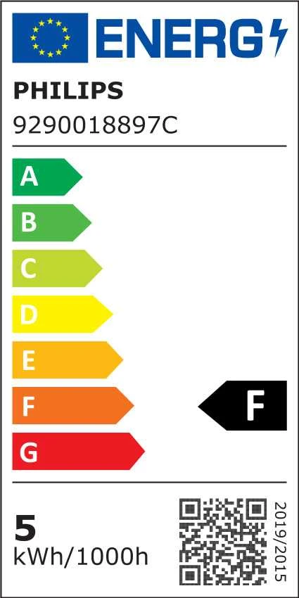 LED lempa Philips Fil, B35, 4.3W, E14, 2700K, 470lm, skaidri