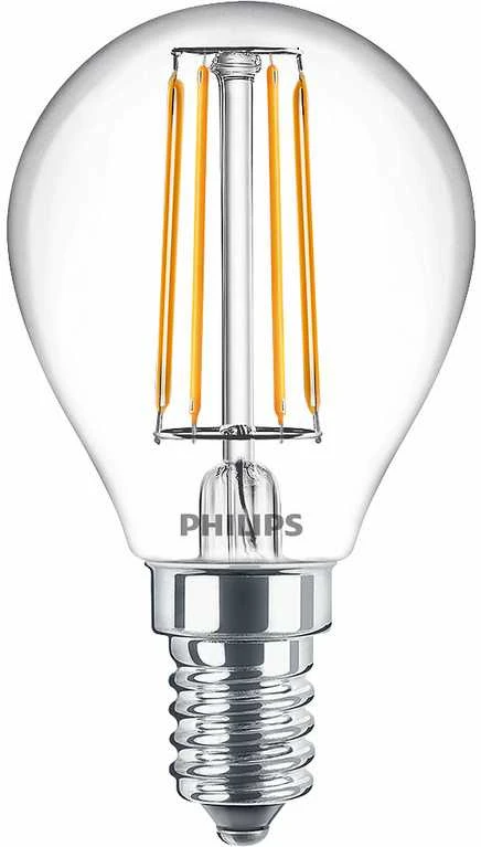 Lemputė Philips LED, P45, 2700 °K, E14, 4.3 W, 470 lm