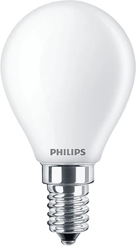 Lemputė Philips LED, P45, 2700 °K, E14, 4.3 W, 470 lm